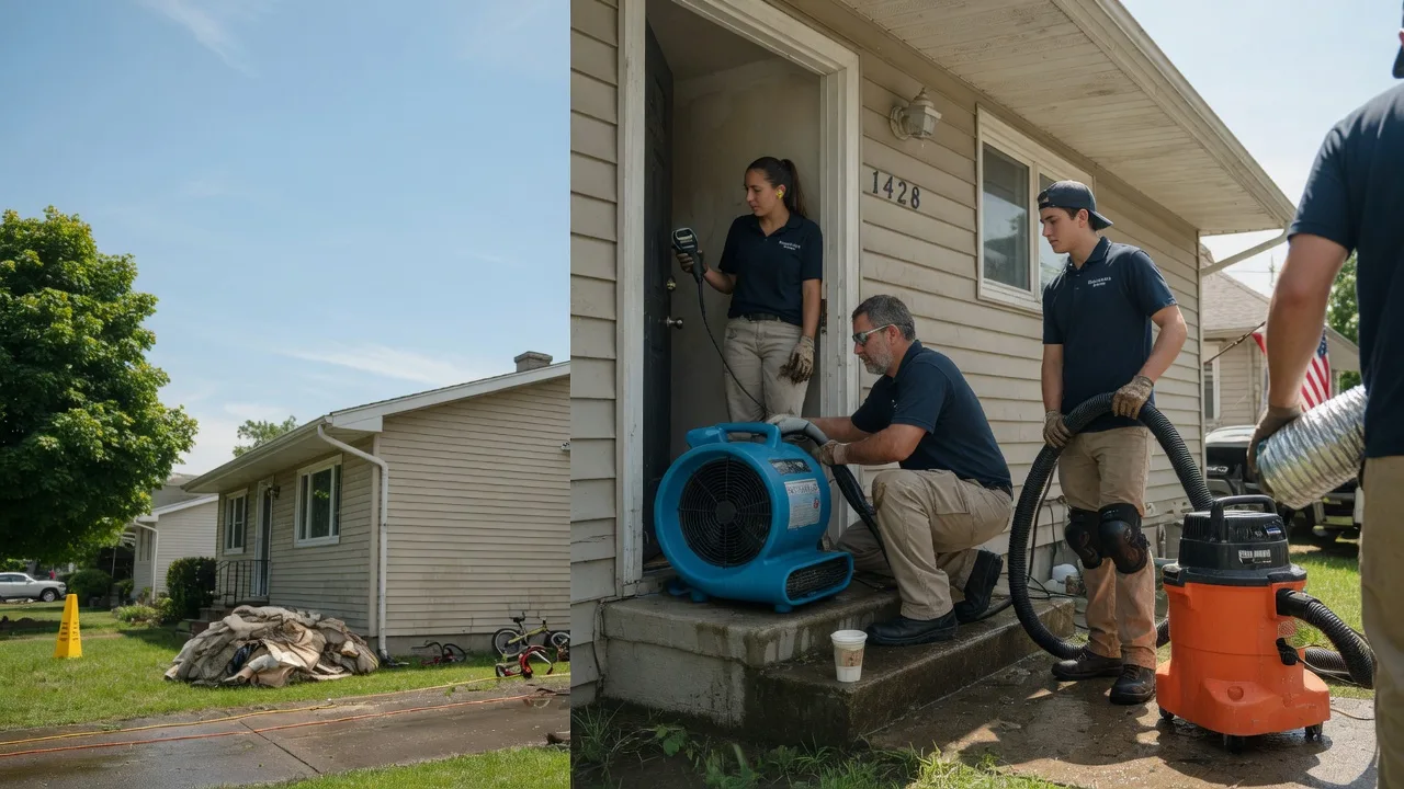 Water Damage Restoration in Bloomington, IN near me